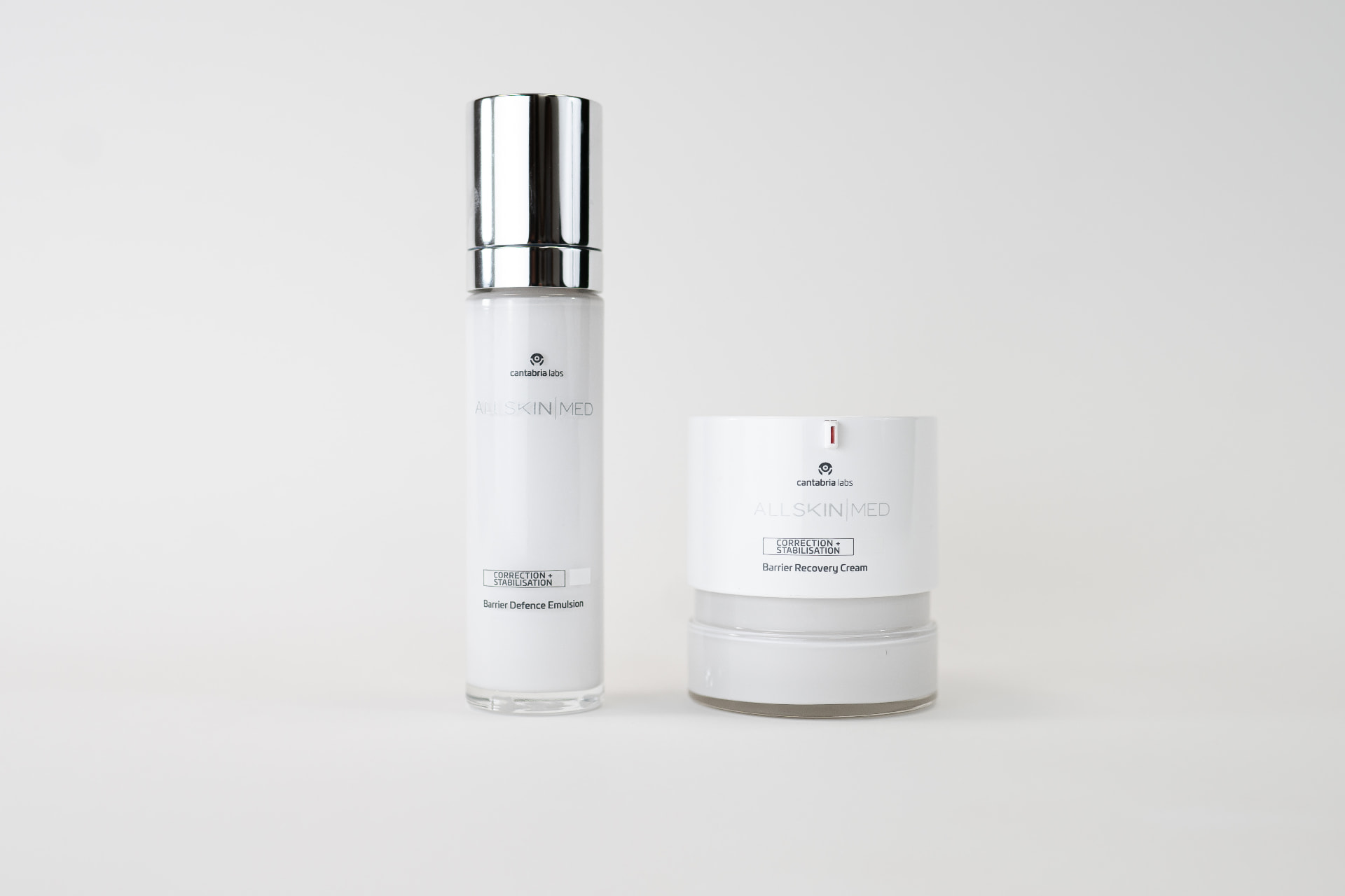 ALLSKIN MED medical skincare — Barrier Defence Emulsion and Barrier Recovery Cream